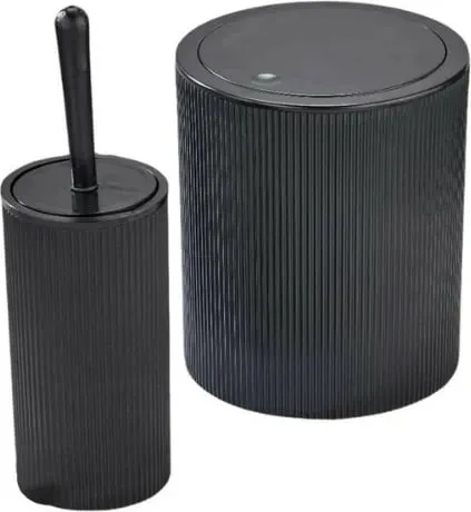 Set banjoje (2 copa), Mijölnir, PZR-062, ngjyrë e zezë - 8