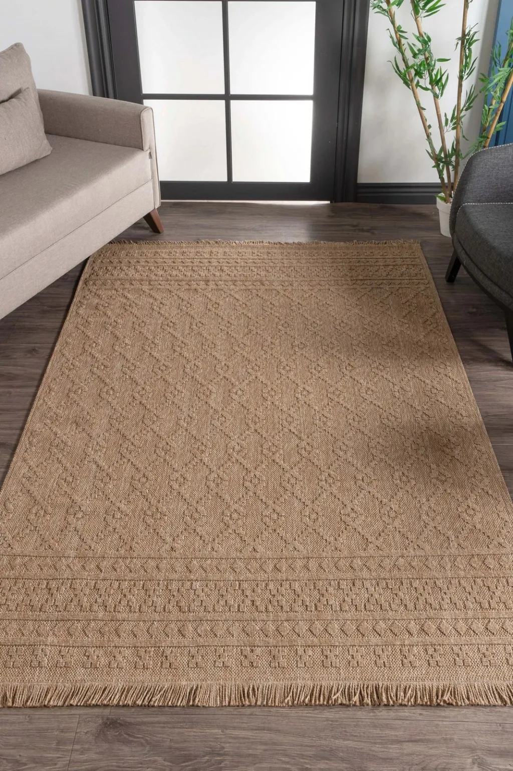 Qilim Conceptum Hypnose, Vlora 4763, bezhë, 80x300cm - 2