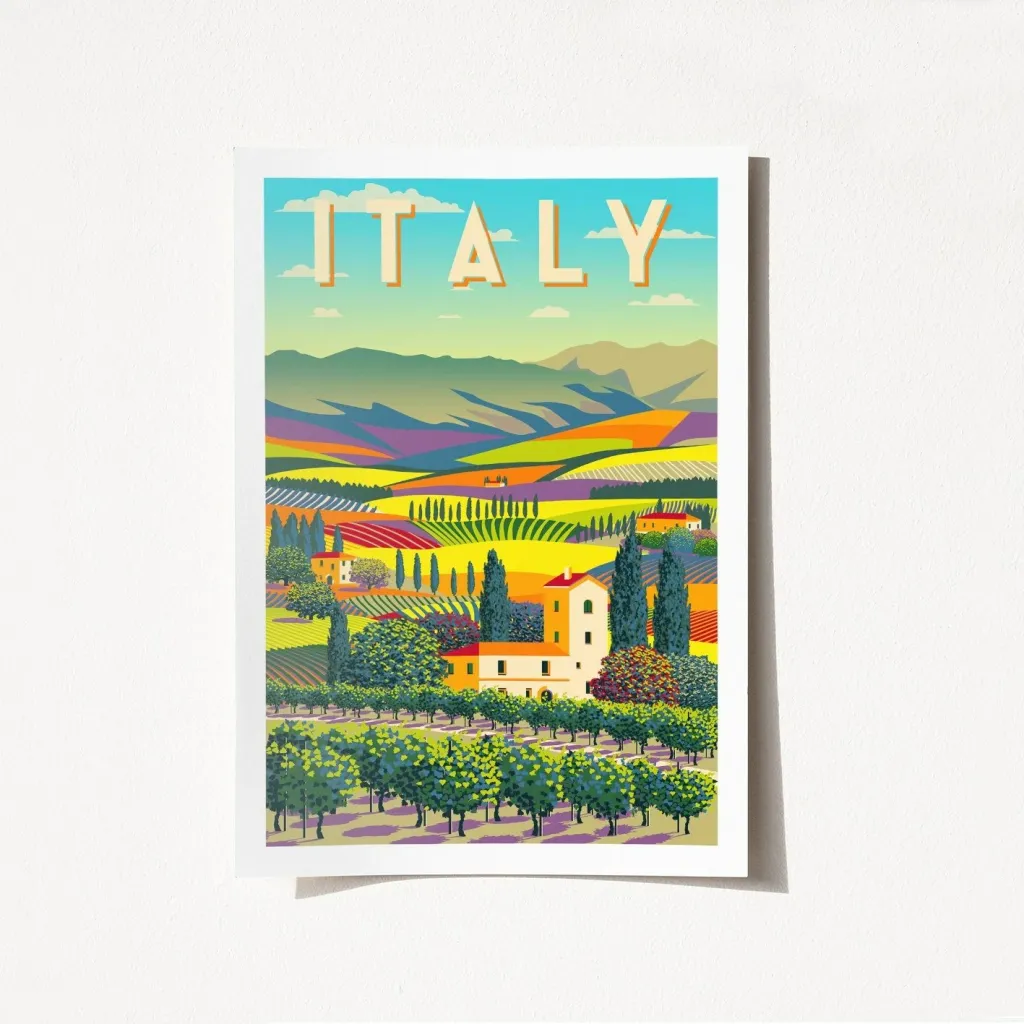 Poster A4 Wallity, Itali - 1963 - 2