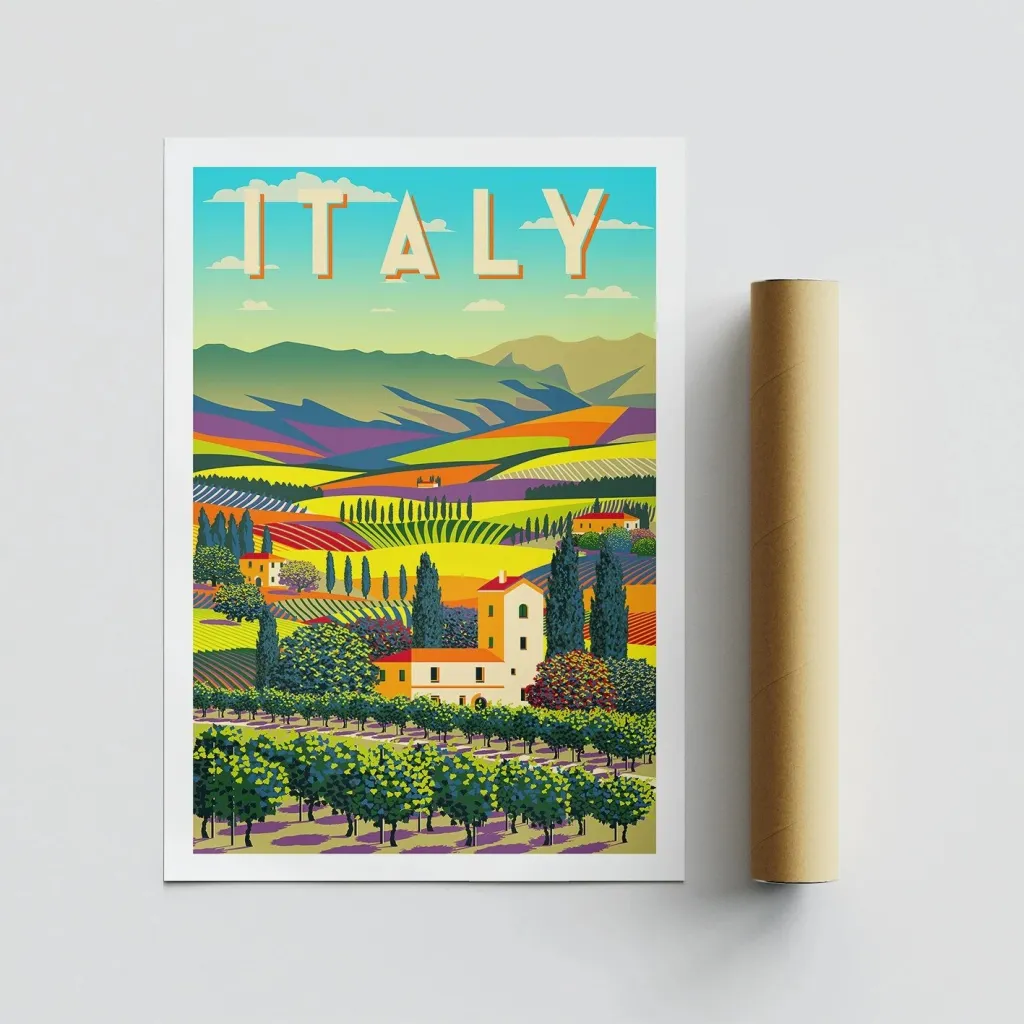 Poster A4 Wallity, Itali - 1963 - 4