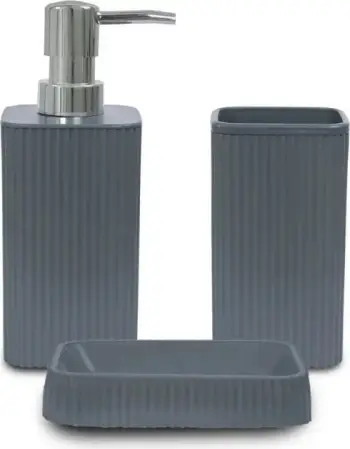 Set banjoje 3 pjesësh, ngjyrë gri, Mijölnir, PZR-043