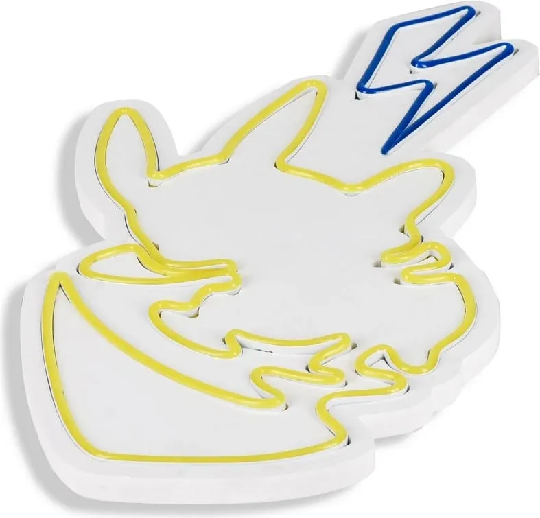 Dritë dekorative LED plastike, Pikachu, e verdhë dhe blu - 7