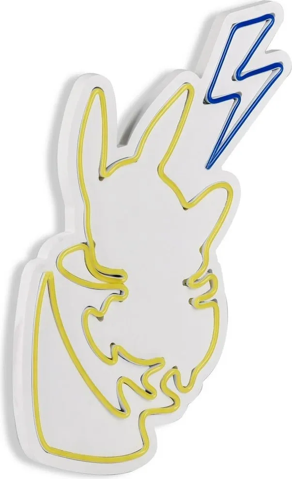 Dritë dekorative LED plastike, Pikachu, e verdhë dhe blu - 9