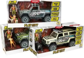 Teo Loder Play City Playset Safari Me Drita Dhe Zera 3 Modele 12124531