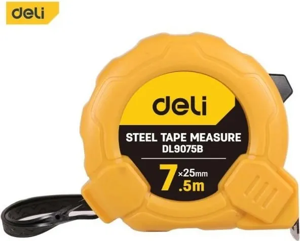 Deli Meter Metalik 7.5M Dl9075B - 1
