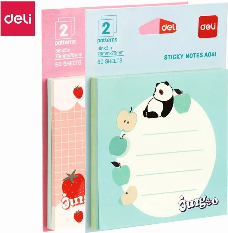 Deli Postit 76X76 30Fl Animals A041 - 1