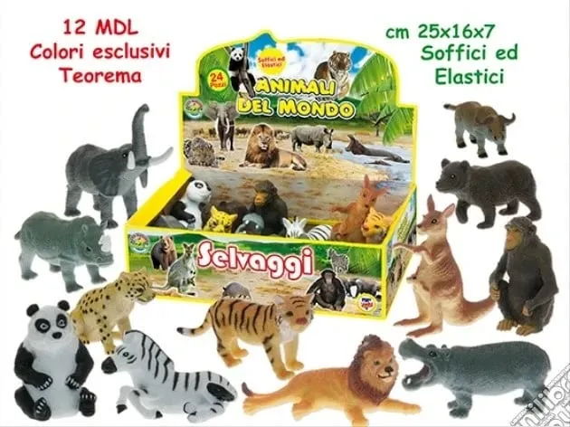 Teo Loder Geo Nature Kafshe Te Buta Nga Savana 12 Modele - 1