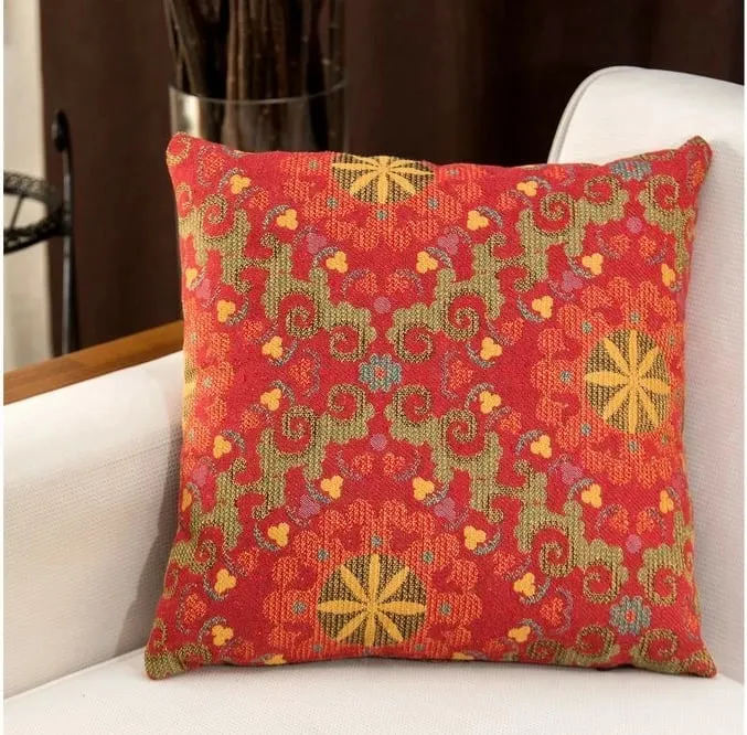 Jastëk Aberto Design Mina, ngjyrë e kuqe - 2