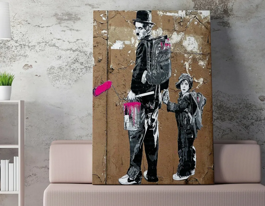 Pikturë dekorative në kanavacë, Wallity WY57, 70x100cm - 2