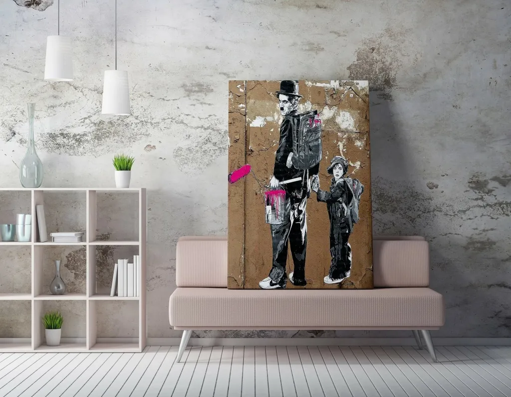 Pikturë dekorative në kanavacë, Wallity WY57, 70x100cm - 3