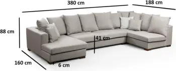 Këndare Atelier del Sofa, Colorado Corner, bezhë