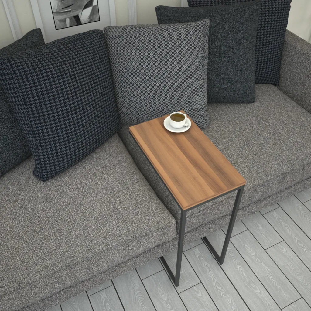 Tavolinë anësore Hanah Home, Callen, ngjyrë arre - 3