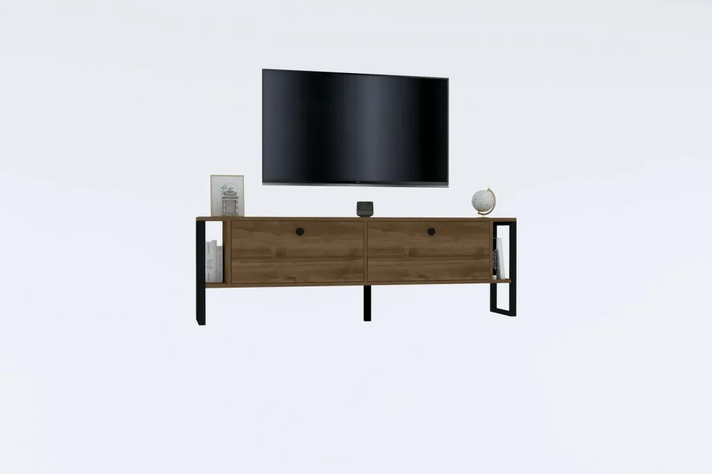Komodë TV Hanah Home, ngjyrë ahu (walnut) - 2