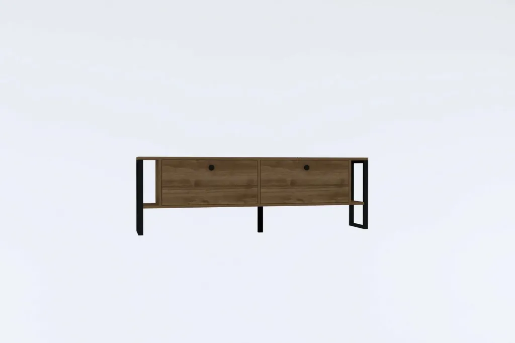 Komodë TV Hanah Home, ngjyrë ahu (walnut) - 3