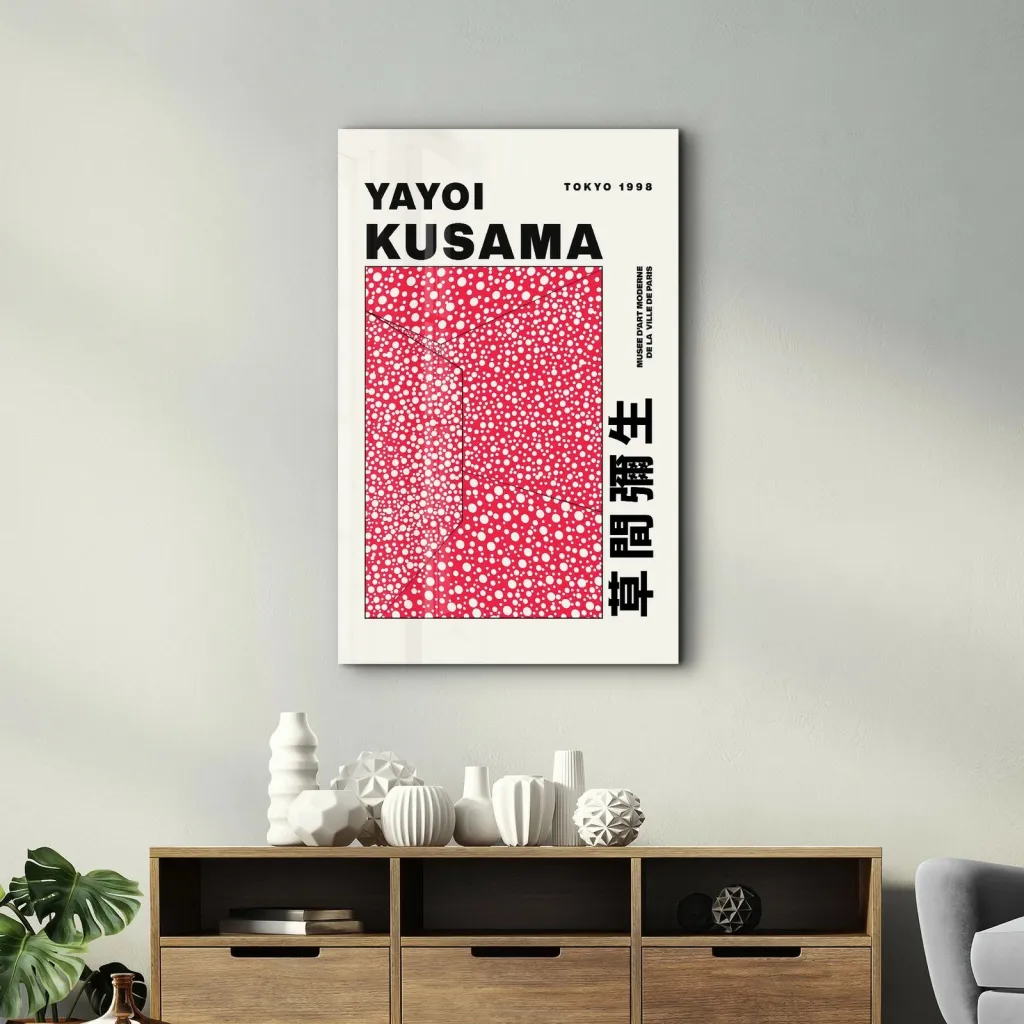 Pikturë dekorative prej xhami të temperuar, Wallity SPR-1166, 70x110cm - 3