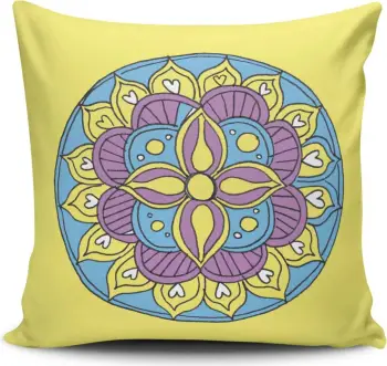Jastëk mbulesë Aberto Design, MANDALA-09, pa mbushje