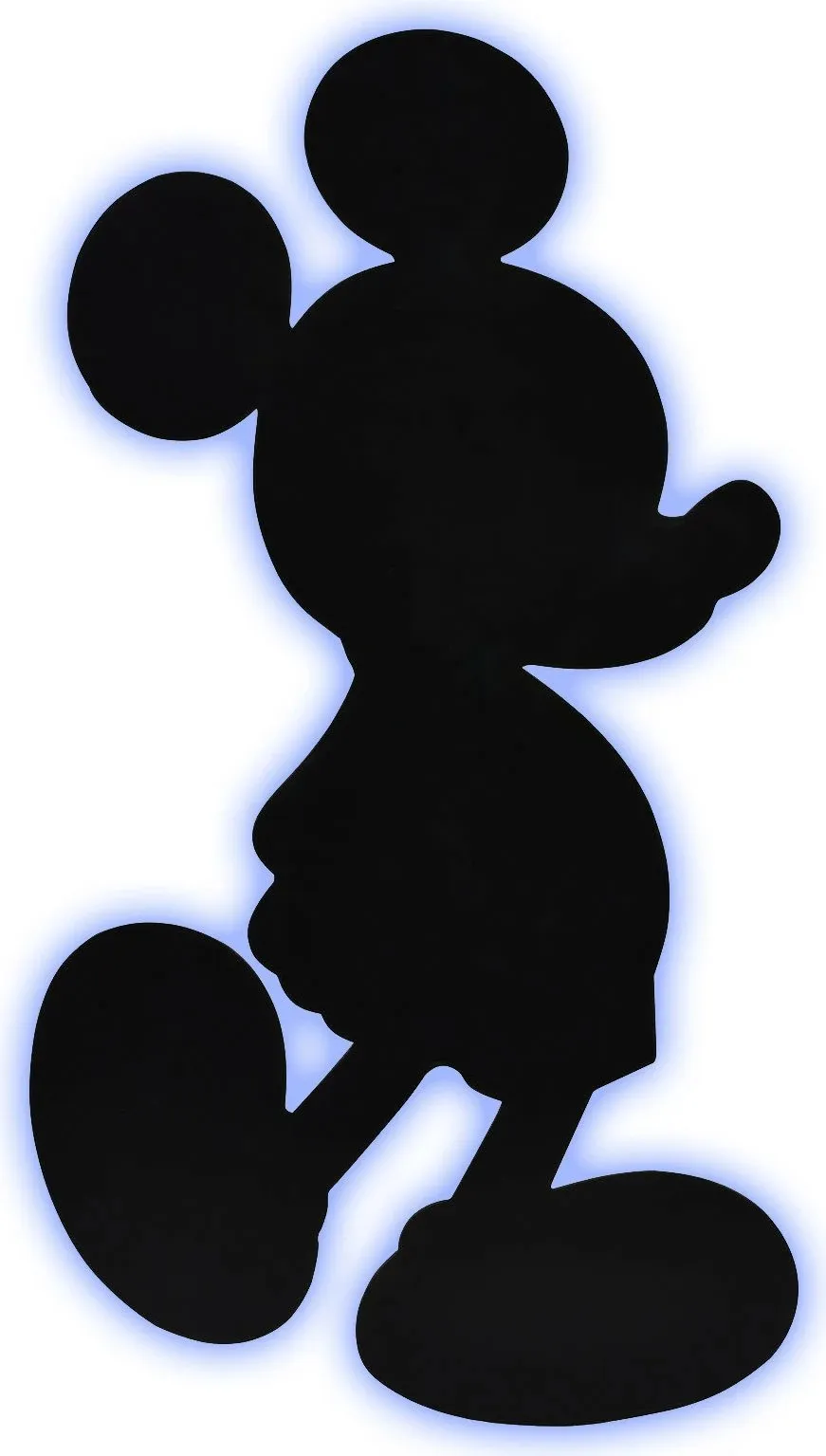 Dritë dekorative LED Mickey Mouse, ngjyrë kaltër - 5