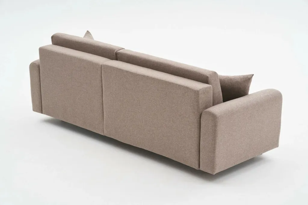 Kënd divan-krevat Atelier del Sofa, mane djathtas, ngjyrë kafe - 7