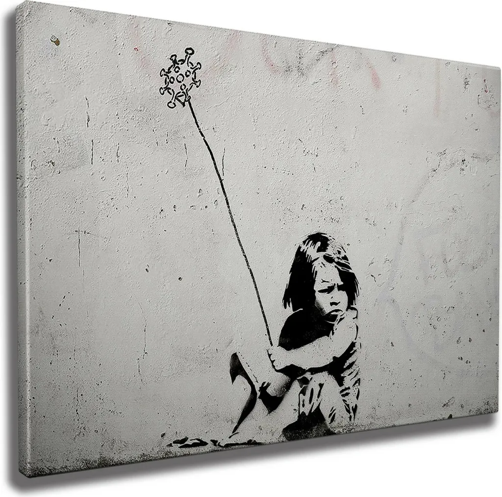 Pikturë dekorative në kanavacë Wallity, WY08, 70x100cm - 4