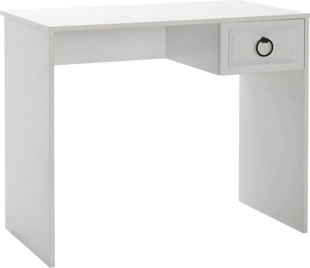 Tavolinë studimi Hanah Home, e bardhë, Cms-1301-Bb-1 - 3