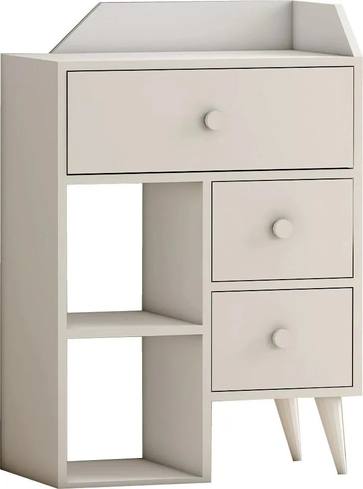 Komodë Hanah Home, Star, e bardhë - 3