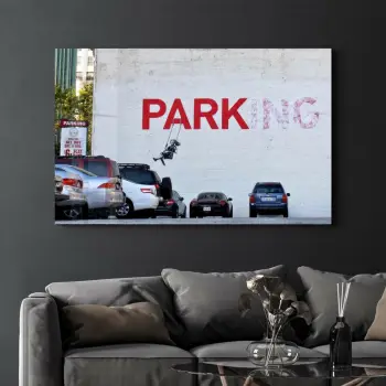 Pikturë dekorative prej xhami të temperuar, Wallity SPR-1103, 46x72cm