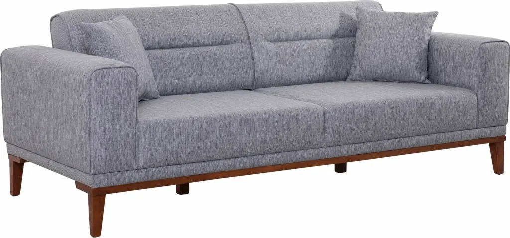 Set divani-krevat Atelier del Sofa, Liones, ngjyrë gri - 5