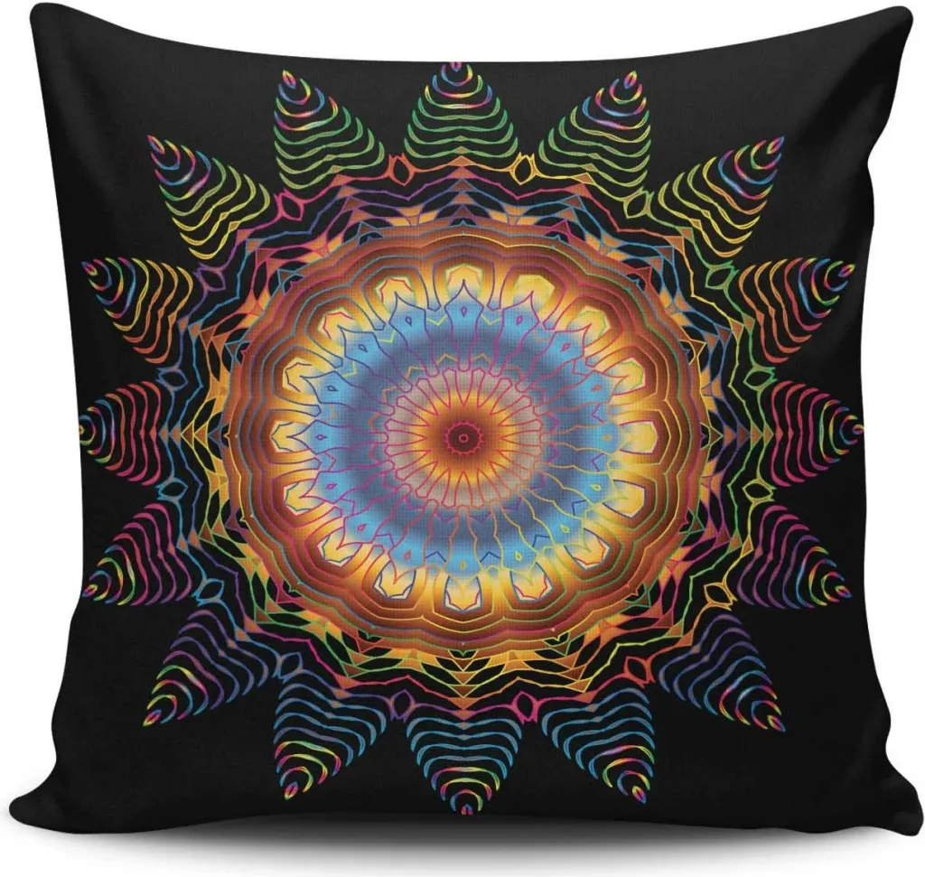 Jastëk mbulesë Aberto Design, MANDALA-32, pa mbushje - 1