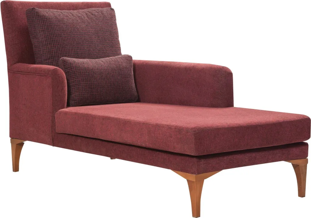 Divan Atelier del Sofa, ngjyrë e kuqe Claret - 4