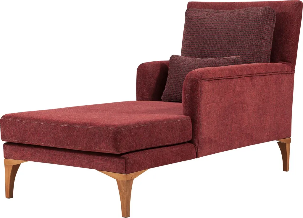 Divan Atelier del Sofa, ngjyrë e kuqe Claret - 5