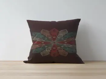 Jastëk dekorativ Aberto Design, a1125, shumëngjyrësh, 43x43cm