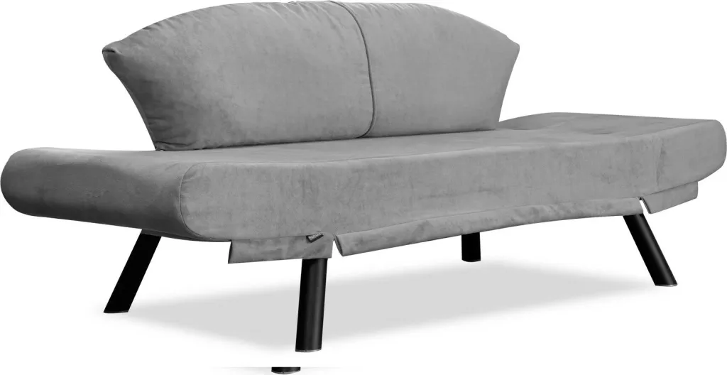Divan-krevat dy ulëshe, Genzo, ngjyrë gri - 4