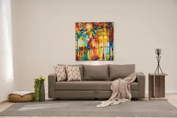 Divan-krevat treshe, ngjyrë kafe, Atelier del Sofa, Aly Arzilla