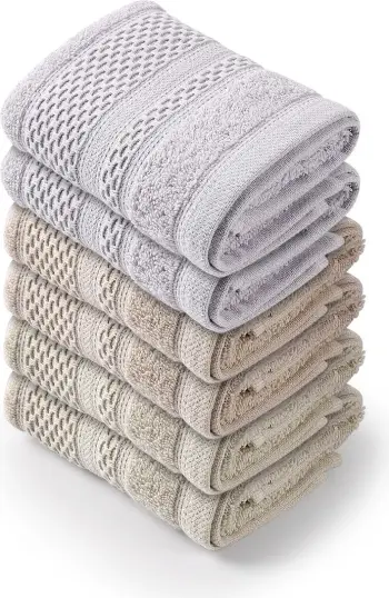 Set peshqirësh për larje (6 copë), Mijölnir, Piramit 4