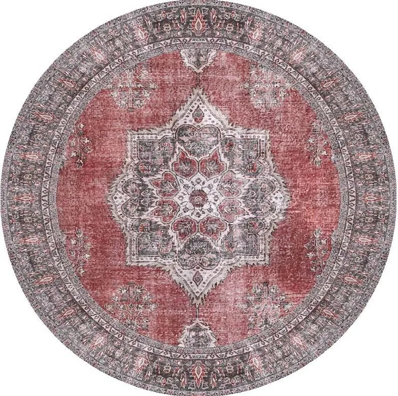 Qilim rrumbullak, 150 cm, Conceptum Hypnose, Blues Chenille - Rustic AL 94 - 1