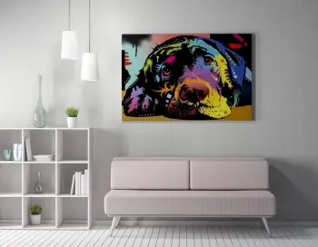 Pikturë dekorative në kanavacë, Wallity WY164, shumëngjyrëshe, 70x100cm