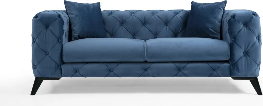 Divan dy ulëshe, ngjyrë kaltër, Como, Atelier del Sofa - 2