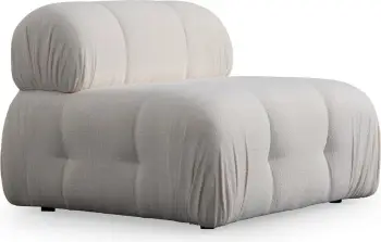 Karrige njëvendëshe Atelier del Sofa, Petite O1, e bardhë