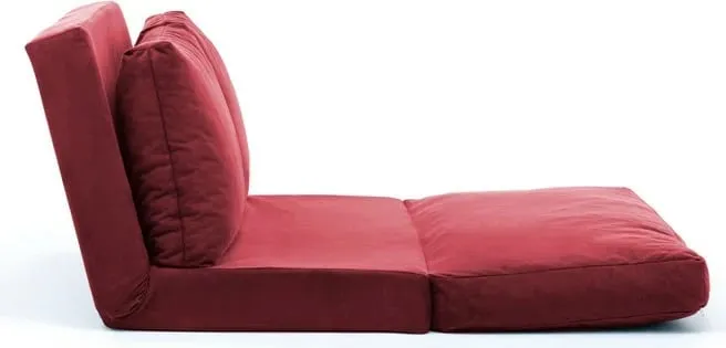 Divan-krevat 2 vende, Atelier del Sofa, Taida, ngjyrë e kuqe e errët - 7