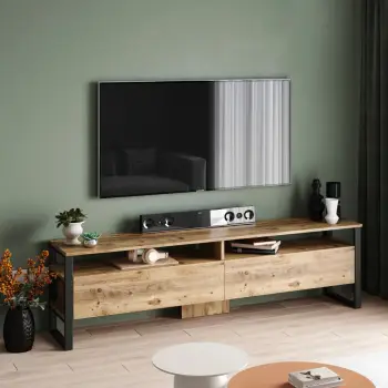 Konsolë TV Hanah Home, ngjyrë Atlantic Pine, Ml19-A