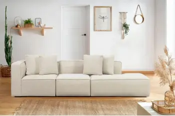 Këndollëse Atelier del Sofa, More M (M2-M1-M3), ngjyrë krem
