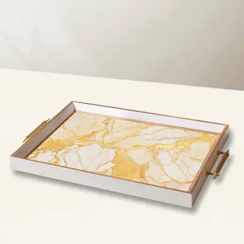 Tabaka dekorative prej qelqi, shumëngjyrëshe, Aberto Design, TPB10030