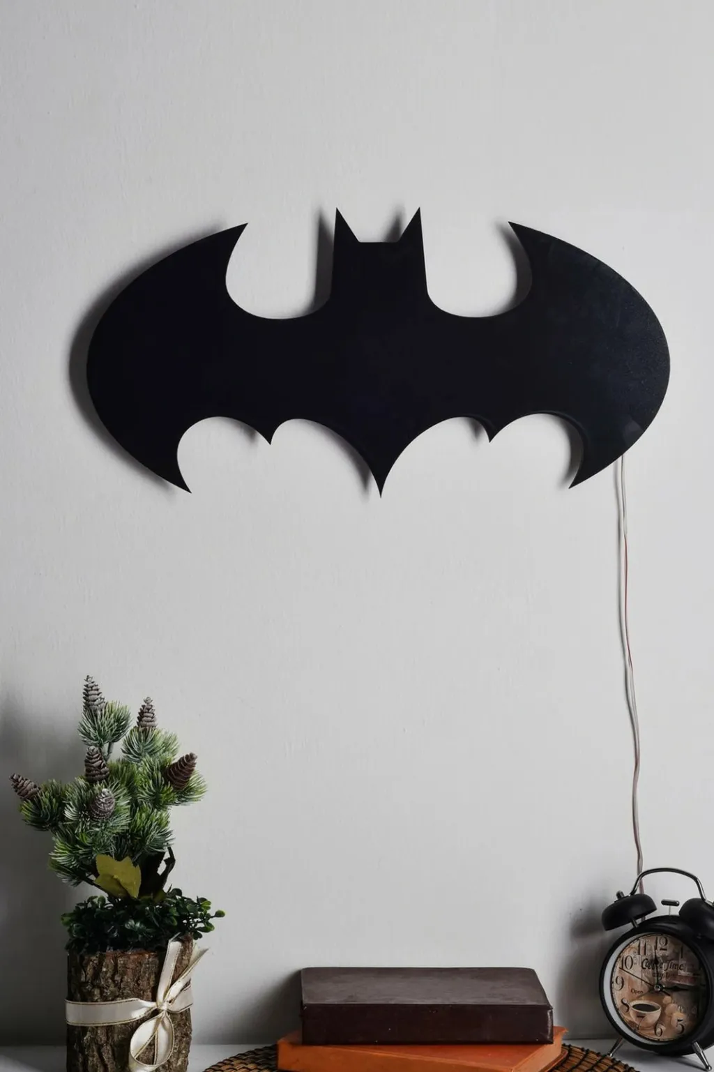 Dritë dekorative LED, Batman, ngjyrë e gjelbër - 1