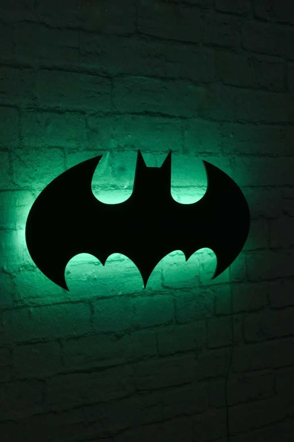 Dritë dekorative LED, Batman, ngjyrë e gjelbër - 3