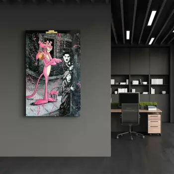Pikturë dekorative prej xhami të temperuar, Wallity SPR-1111, 70x110cm