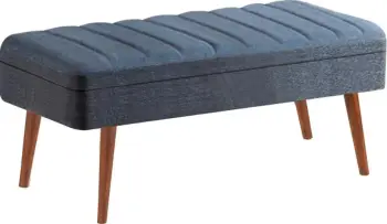 Bankë Hanah Home, Vina 1048-2, ngjyrë arre, blu e errët