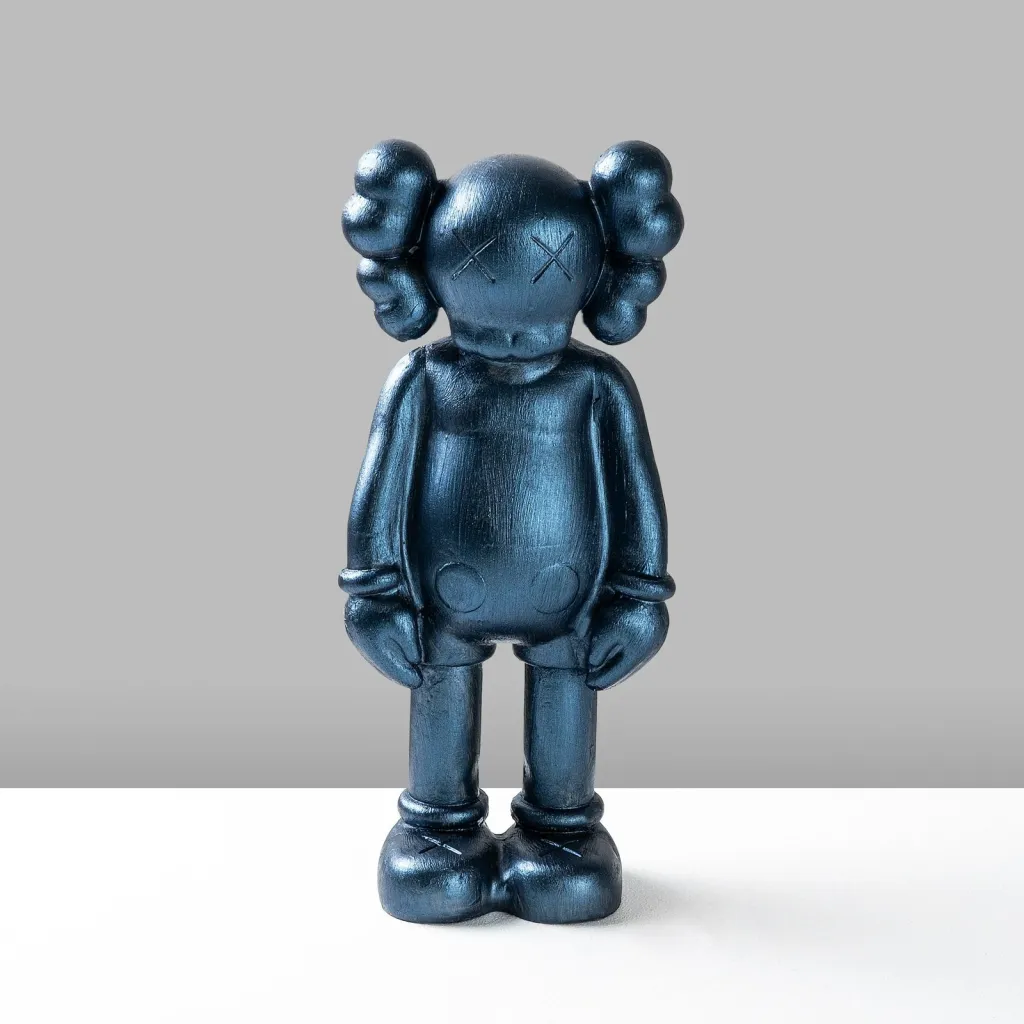 Objekt dekorativ Aberto Design, ngjyrë blu e errët, Yak-051-D - 6