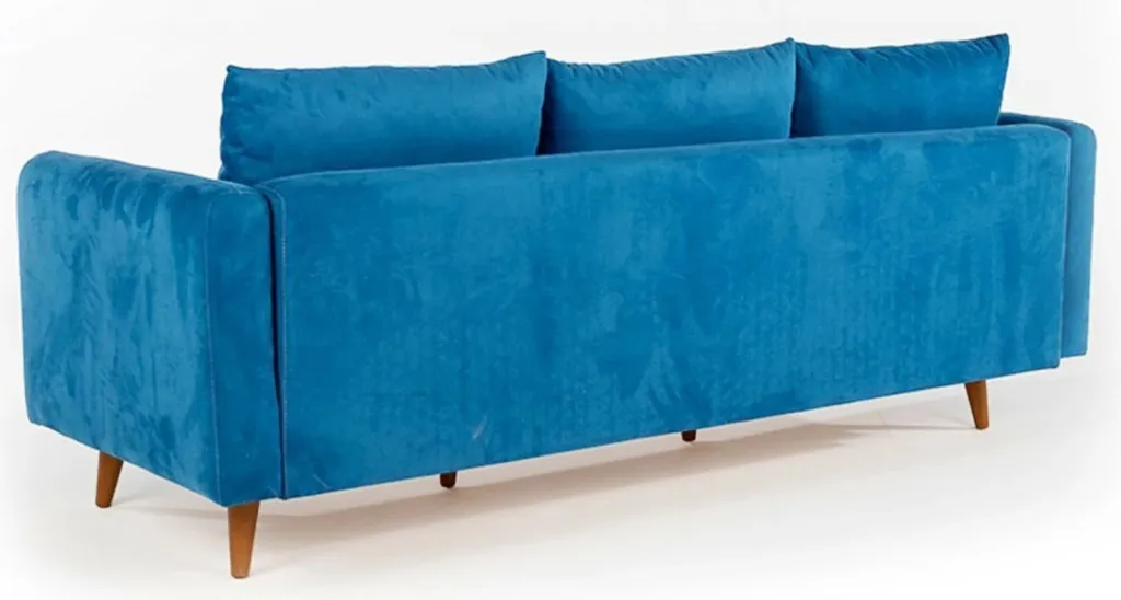 Set divani Atelier del Sofa, Sofia-TKM05-0201, ngjyrë kaltër e errët - 6