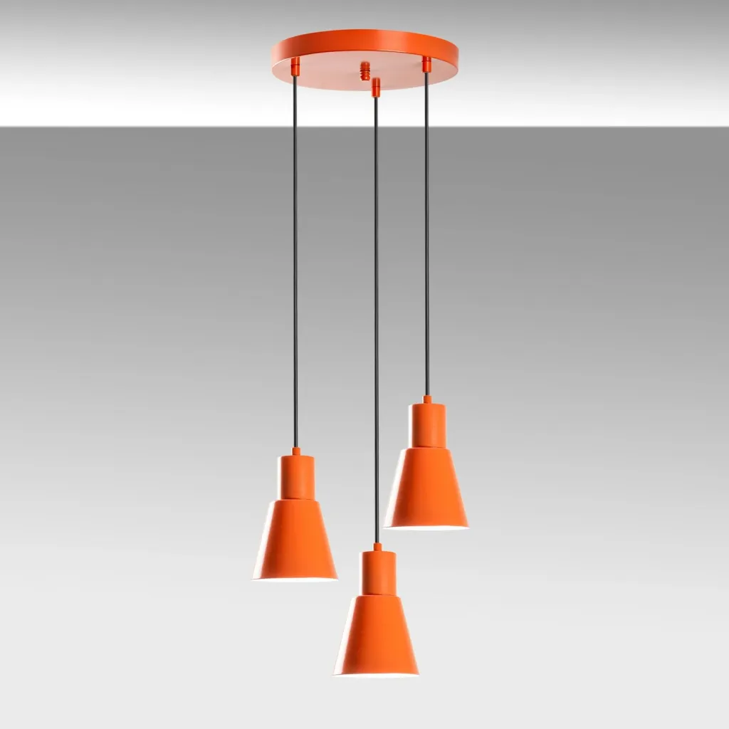 Llambë tavani Opviq, Konikkem - 6357 - 3, portokalli - 5