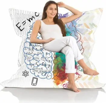 Qese gjigante për kopsht, Atelier del Sofa, EMC2 Brain, shumëngjyrëshe